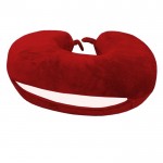 VIAGGI Burgundy U Shaped Memory Foam Travel Neck and Neck Pain Relief Comfortable Super Soft Orthopedic Cervical Pillows